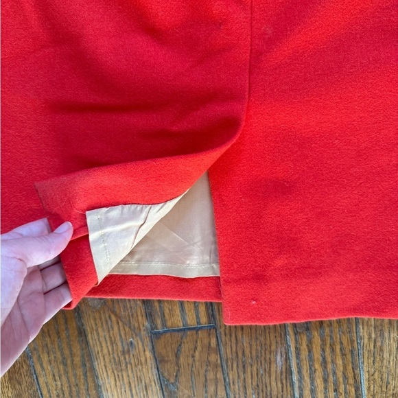 J. Crew Vibrant Red Pencil Skirt - Picture 4 of 6
